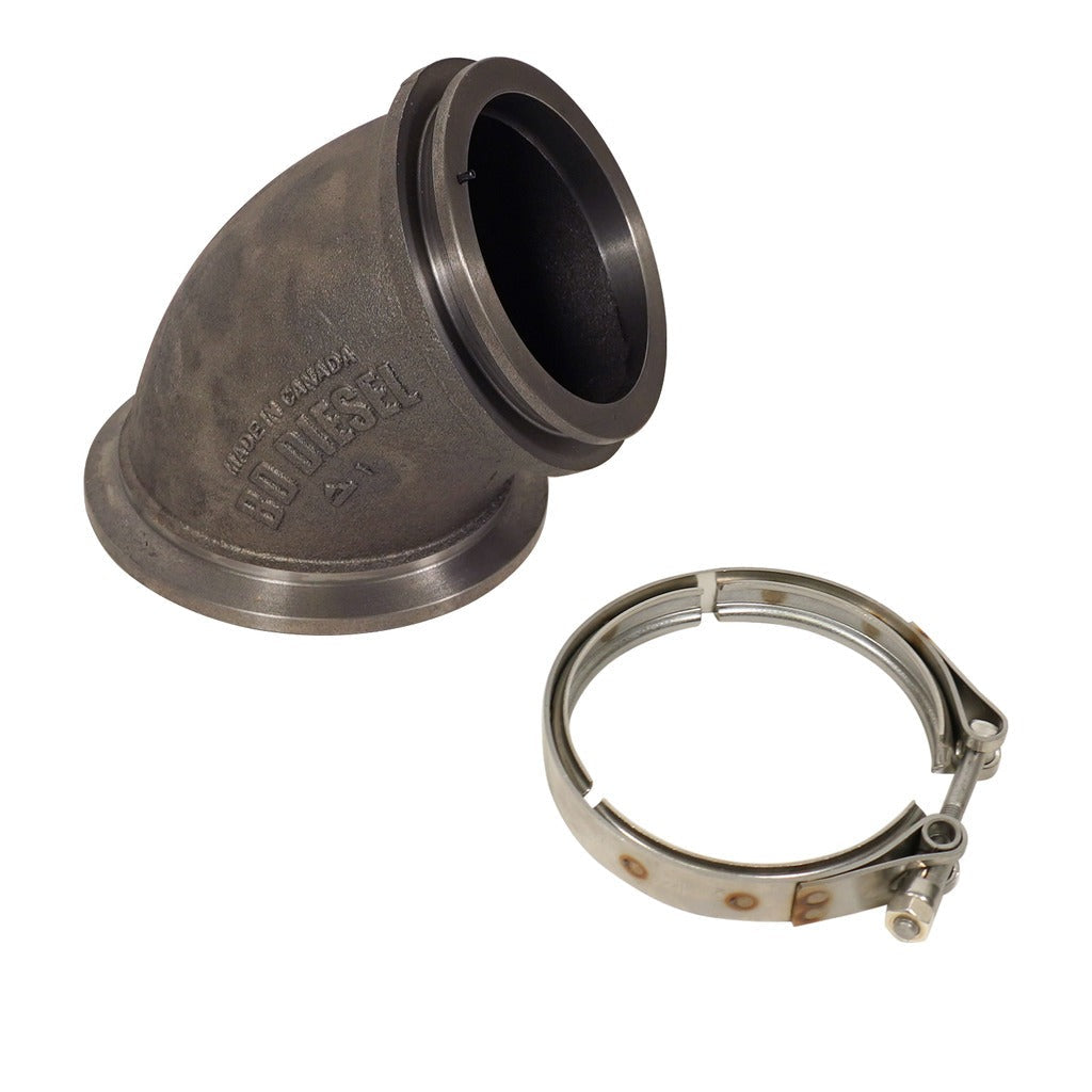 BD Diesel 07.5-12 Dodge Cummins 6.7L Exhaust Elbow Turbo Cast 1045101