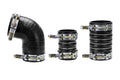 HPS Performance Products HPS High Temp Aramid Reinforced Silicone Intercooler Hose Boots Kit Chevy 2006-2010 Silverado 2500 6.6L Duramax Diesel