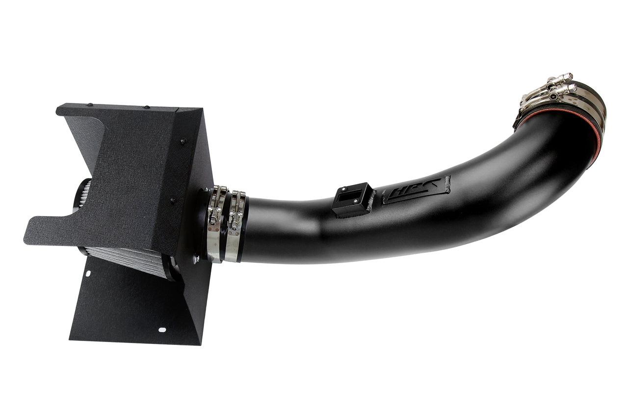 HPS Cold Air Intake Kit with Heat Shield Chevy 2017-2019 Silverado 3500 HD 6.6L V8 Duramax Diesel Turbo L5P